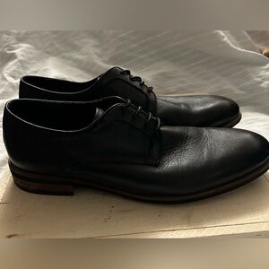 Moretti Gold Label Mens Oxfords Dress Shoes Black Lace Ups Size 10D